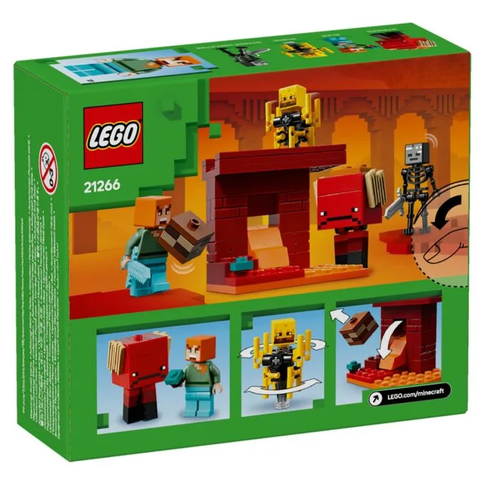 LEGO 21266 Minecraft Das Lava-Duell im Nether — image 4