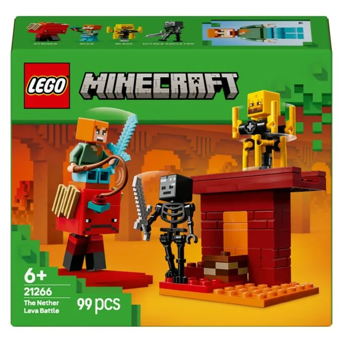 LEGO 21266 Minecraft Das Lava-Duell im Nether — image 1