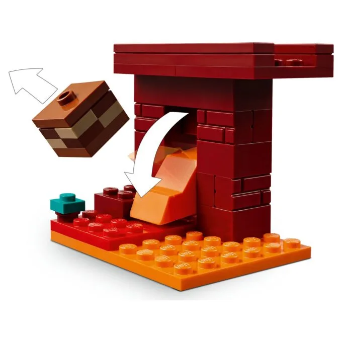 LEGO 21266 Minecraft Das Lava-Duell im Nether — image 9