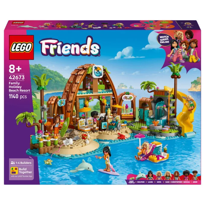 LEGO 42673 Friends Familienurlaub im Strandresort — image 1