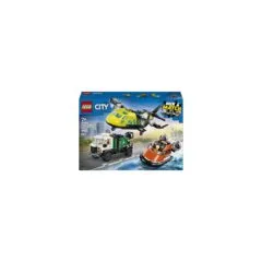 LEGO 60505 City Kombinationsset mit Flugzeug, Wartungsfahrzeug und Luftkissenboot