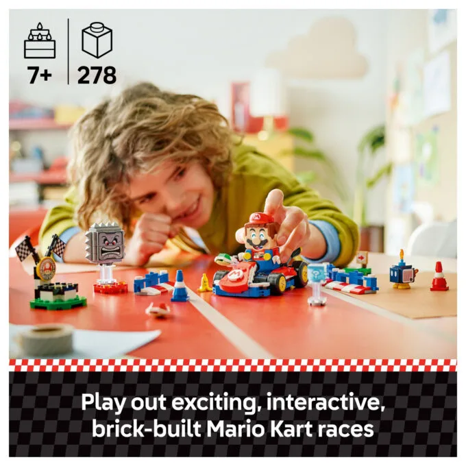 LEGO 72043 Super Mario - Mario Kart: Interaktiver LEGO Mario & Standard-Kart — image 17