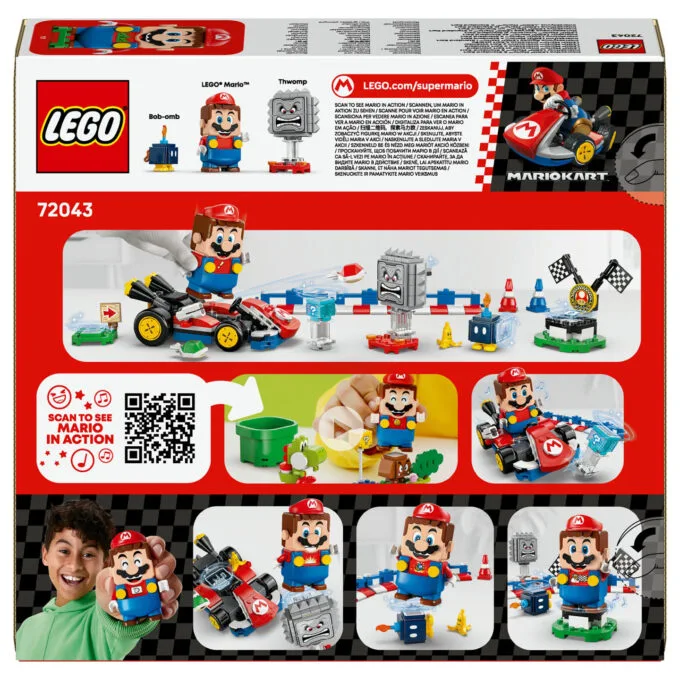 LEGO 72043 Super Mario - Mario Kart: Interaktiver LEGO Mario & Standard-Kart — image 25