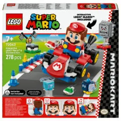 LEGO 72043 Super Mario - Mario Kart: Interaktiver LEGO Mario & Standard-Kart