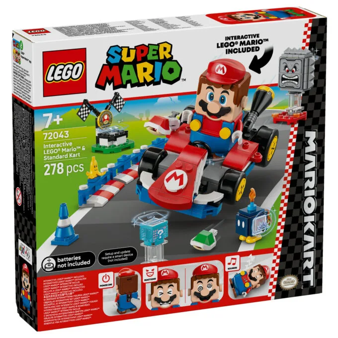 LEGO 72043 Super Mario - Mario Kart: Interaktiver LEGO Mario & Standard-Kart — image 26