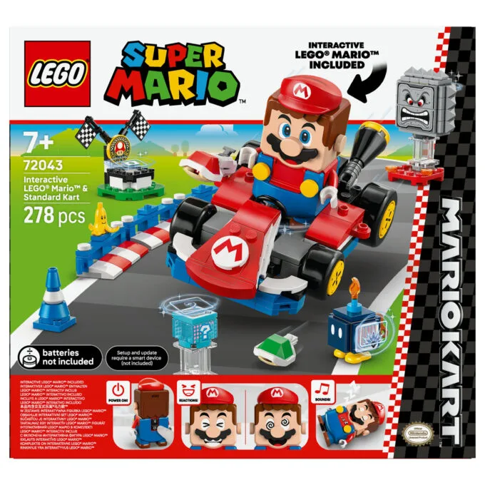 LEGO 72043 Super Mario - Mario Kart: Interaktiver LEGO Mario & Standard-Kart — image 28