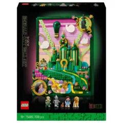 LEGO 75685 Wicked Emerald City Wandkunst