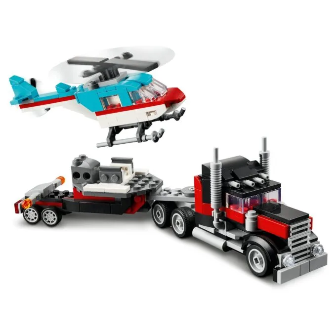 LEGO Creator Tieflader mit Hubschrauber 31146 — image 15