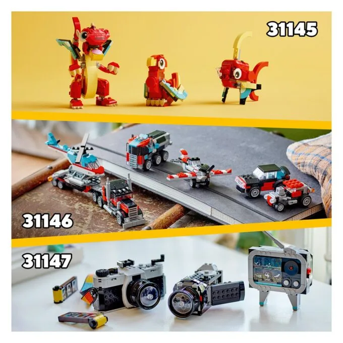 LEGO Creator Tieflader mit Hubschrauber 31146 — image 16