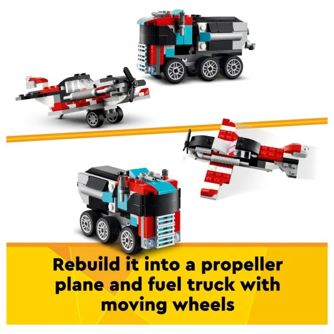 LEGO Creator Tieflader mit Hubschrauber 31146 — image 29