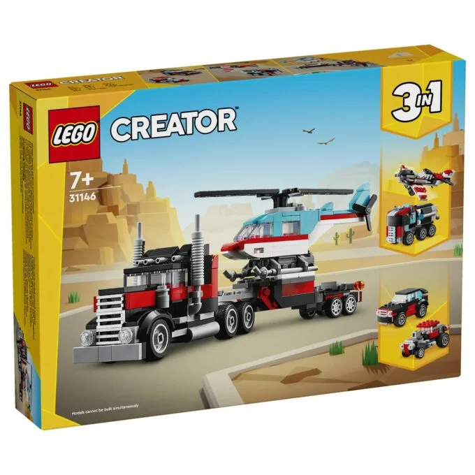 LEGO Creator Tieflader mit Hubschrauber 31146 — image 7