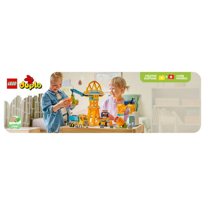LEGO DUPLO 10476 Baustelle mit Baufahrzeugen 3-in-1-Set — image 11