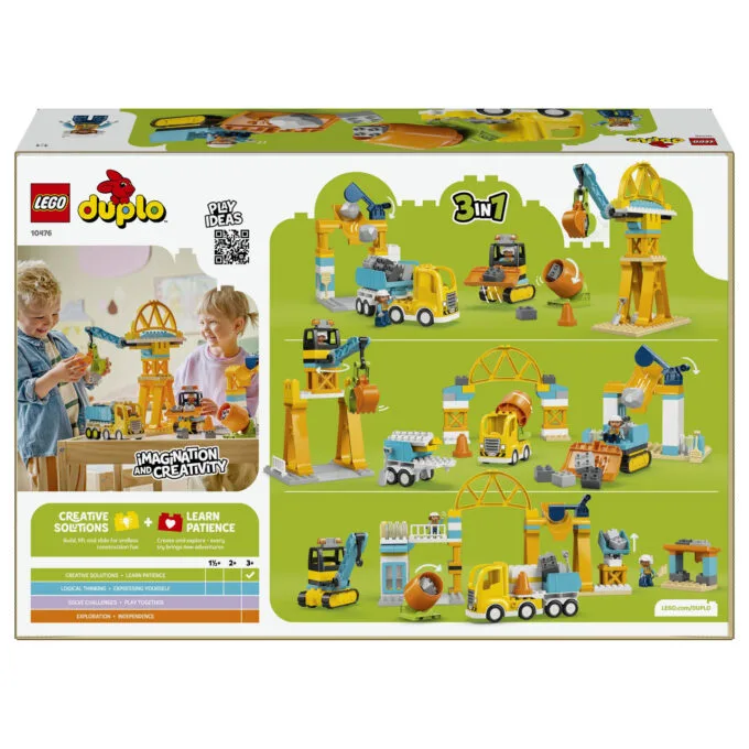 LEGO DUPLO 10476 Baustelle mit Baufahrzeugen 3-in-1-Set — image 18