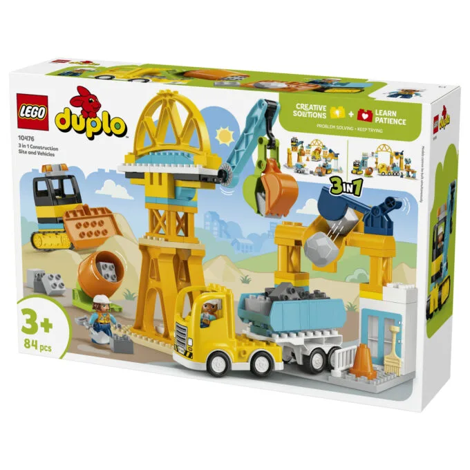 LEGO DUPLO 10476 Baustelle mit Baufahrzeugen 3-in-1-Set — image 20