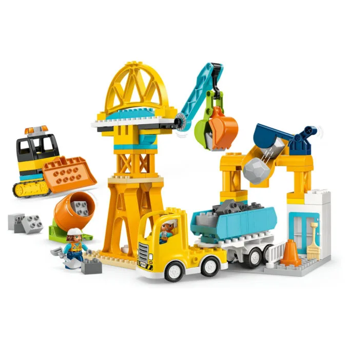 LEGO DUPLO 10476 Baustelle mit Baufahrzeugen 3-in-1-Set — image 7