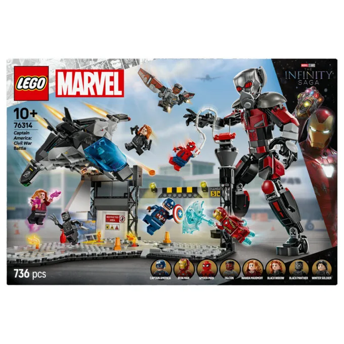 LEGO Super Heroes Marvel Captain America: Civil War Actionduell 76314 — image 3