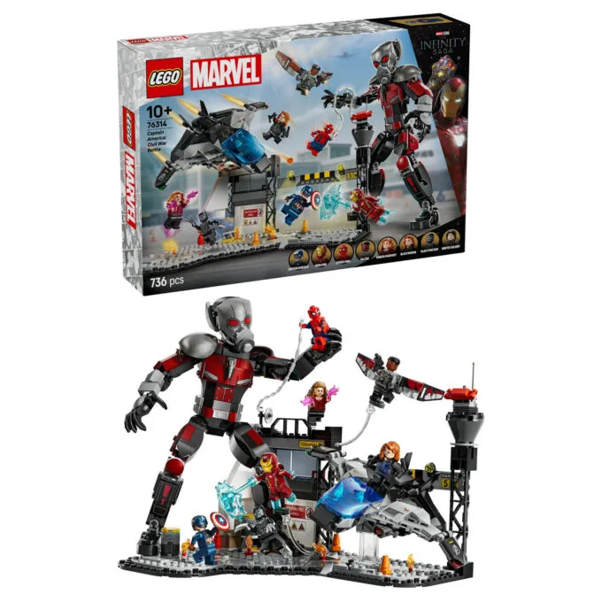LEGO Super Heroes Marvel Captain America: Civil War Actionduell 76314 — image 6