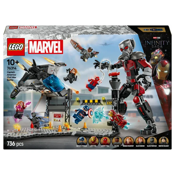 LEGO Super Heroes Marvel Captain America: Civil War Actionduell 76314 — image 1
