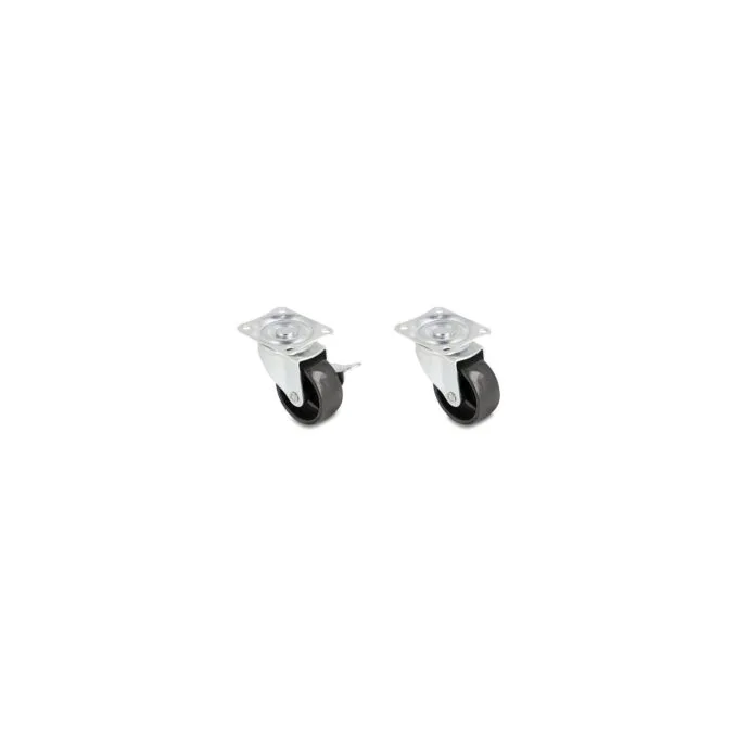 Lenkrolle Ø 50 mm Tragkraft bis 90 kg Set 2 x 2 Stück — image 1