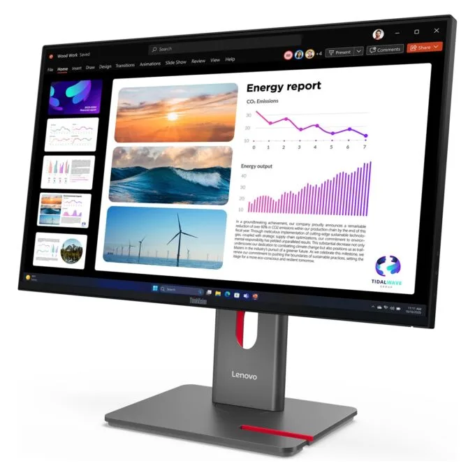 Lenovo ThinkVision P24Q-40 Quad HD Display 60.5 cm — image 6