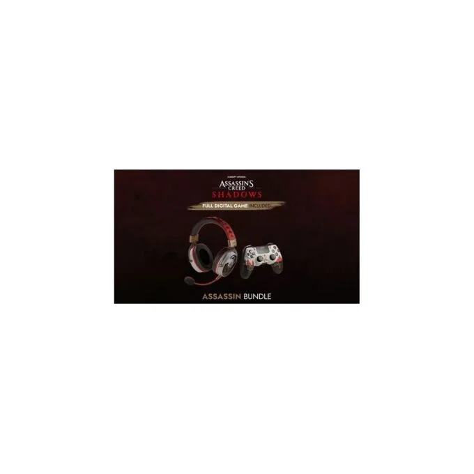 LEXIP X UBISOFT Assassins Creed Shadows ASSASSIN Box PC Game Headset Controller — image 2