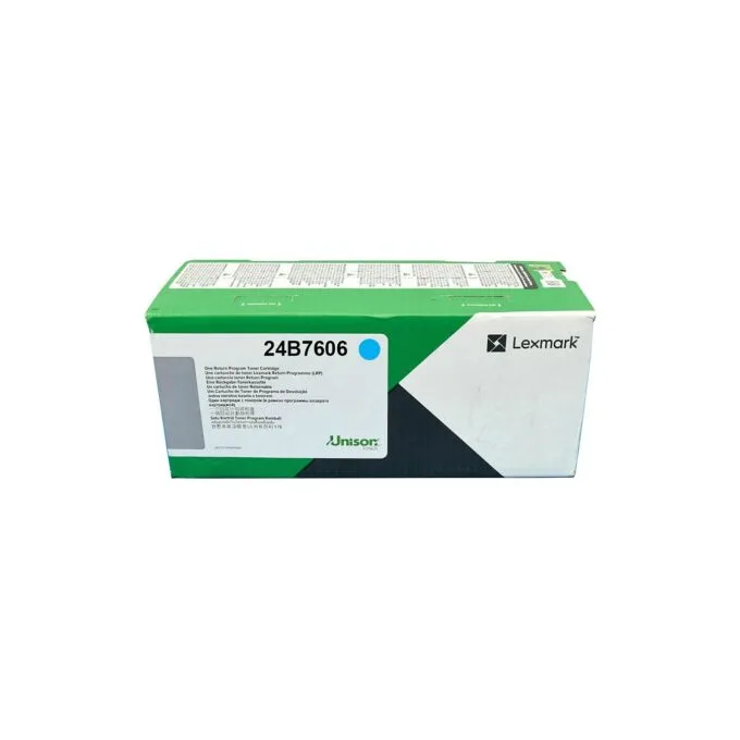 LEXMARK 24B7606 XC Toner cyan — image 1