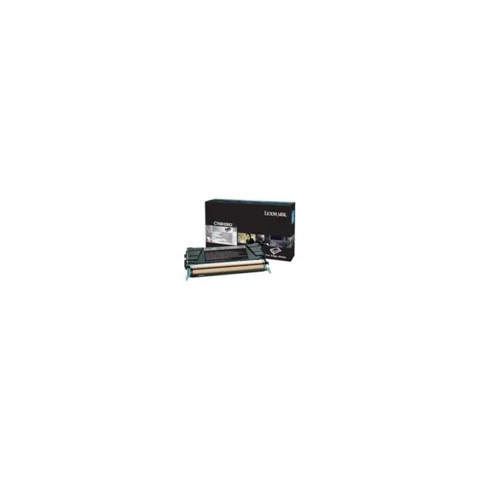 LEXMARK C746.C748 Toner schwarz Standardkapazitt 12.000 Seiten Corp. cartr. — image 1