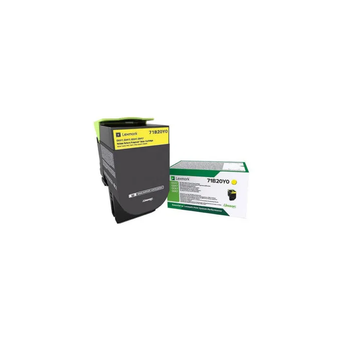 LEXMARK Toner gelb Rck f. CS CX 317 417 517 ca. 2.300 S. — image 1