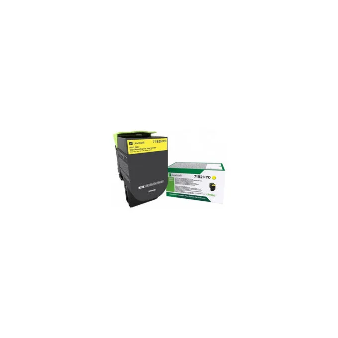 LEXMARK Toner gelb Rck f. CS CX417 517 ca. 3.500 S. — image 1