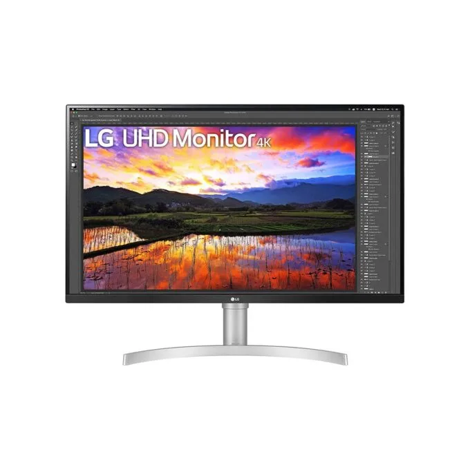 LG 32UN650K-W 31.5" 4K IPS 60Hz 5ms 2xHDMI DP USB-C VESA Speakers — image 1