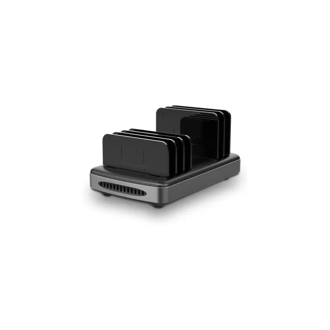 LINDY 6-Port USB-Ladestation 160W. 3x USB-C PD & 3x USB-A — image 2