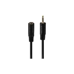 LINDY Audioadapter 2.5mm Stecker an 3.5mm Kupplung 0.2m