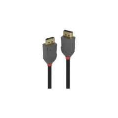LINDY DisplayPort 1.4 Kabel Anthra Line 5m