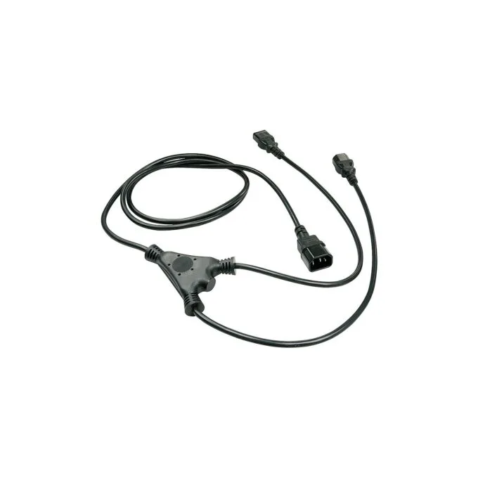 LINDY IEC-Netzkabel C14 an 2x IEC C13 1m — image 2