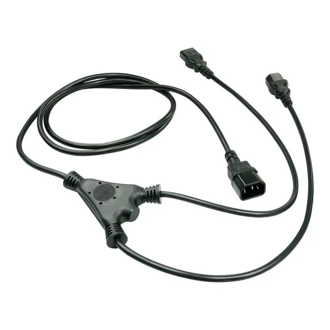 LINDY IEC-Y-Netzkabel 1xIEC320 C14 - 2xIEC32 2m — image 2