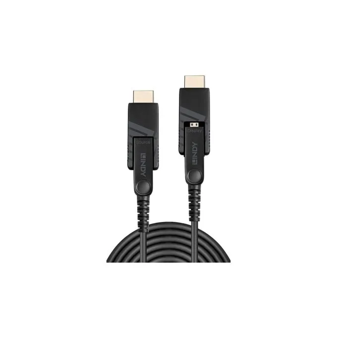 LINDY Micro-HDMI Fibre Optic Hybrid 18G Kabel 20m — image 1