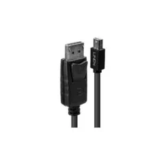 LINDY Mini-DisplayPort an Displayport Kabel schwarz 2m