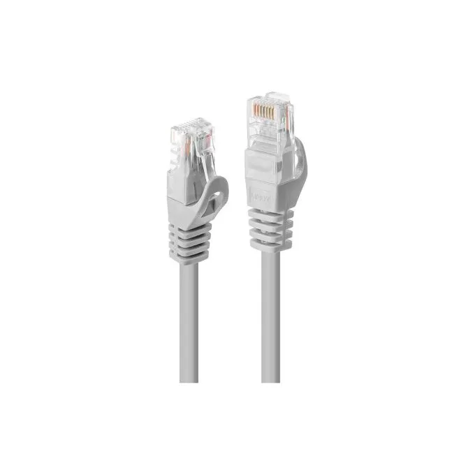 LINDY Patchkabel Cat6 U UTP Basic grau 1.00m — image 1