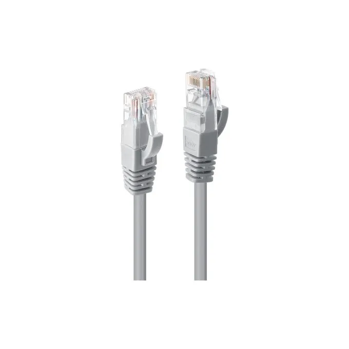 LINDY Patchkabel Cat6 U UTP grau 0.30m — image 1