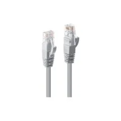 LINDY Patchkabel Cat6 U UTP grau 0.50m