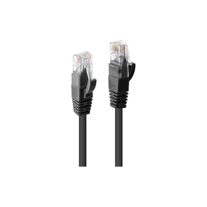 LINDY Patchkabel Cat6 U UTP schwarz 0.50m — image 1