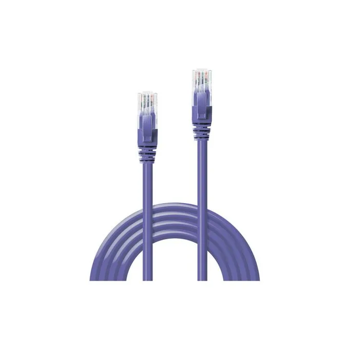 LINDY Patchkabel Cat6 U UTP violett 2.00m — image 3