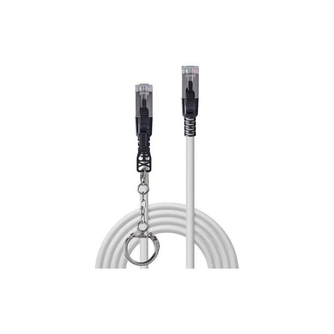 LINDY Patchkabel Cat.6A S FTP grau 1m verriegelbar — image 3