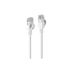 LINDY Patchkabel Cat.6A U UTP Ultra Slim grau 1m