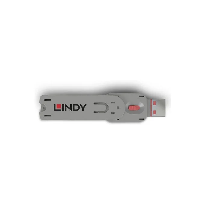 LINDY Schlüssel für USB Typ A Port Schloss pink — image 2