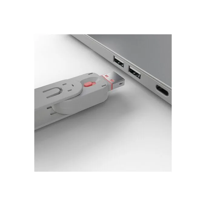 LINDY Schlüssel für USB Typ A Port Schloss pink — image 3