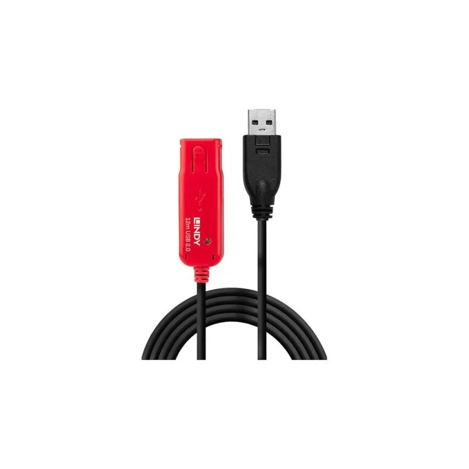 LINDY USB 2.0 Aktiv-Verlängerungs-Hub Pro 4 Port 12m — image 2