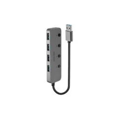 LINDY USB 3.0 Aktiv-Hub 4 Port