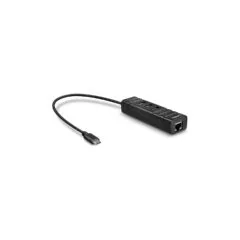 LINDY USB 3.1 Hub & Gigabit Ethernet Adapter USB Typ C