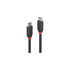 LINDY USB 3.1 Kabel Typ C C 3A Black Line M M 1m